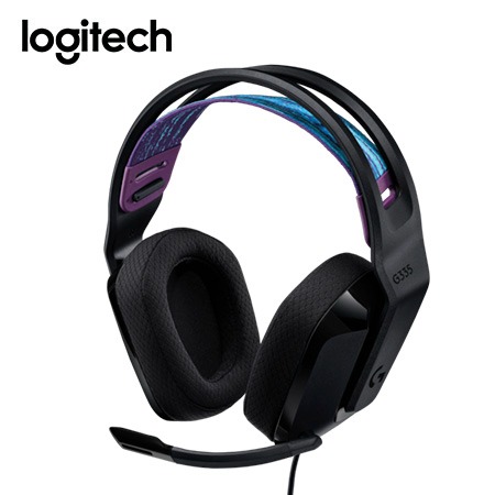 AUDIFONO C/MICROF. LOGITECH G335 BLACK (981-000977)-P